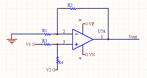 op amp offset voltage calculation