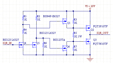 High Voltage MOSFET Driver with Minimized Cross-Over Current