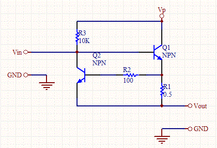 Short Circuit Protection Schematic