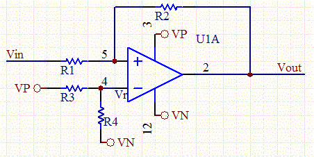 Comparator Circuit Schematic
